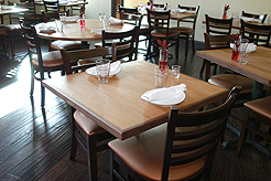 TERRACOTTA RED MODERN ASIAN BISTRO